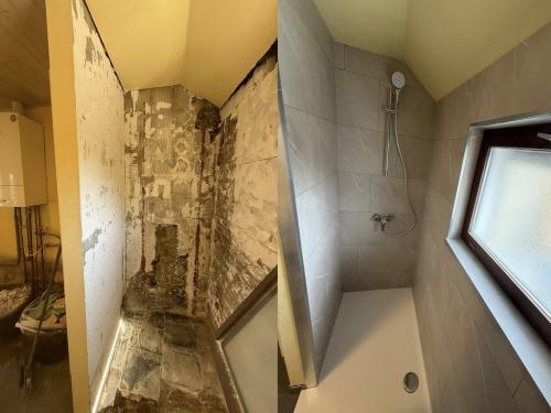 Remplacement d&rsquo;une douche compl&egrave;te