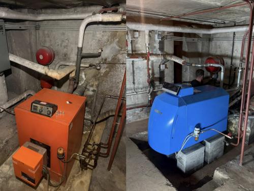 Remplacement d&rsquo;une chaudi&egrave;re mazout